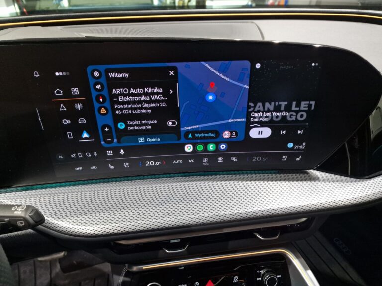 Audi Q5 Sportback GU – system multimedialny po naprawie